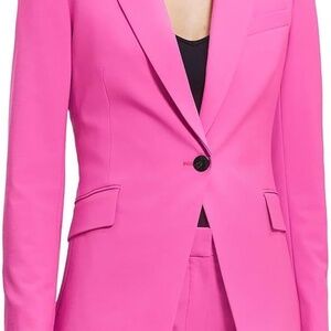 THEORY ETIENNETTE BLAZER Size 4 Pink